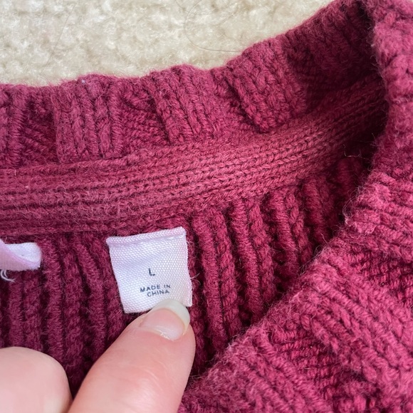 GAP Kids Burgundy Sweater - Picture 4 of 5